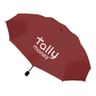 Auto Folding Umbrella - 42 In Arc Red
