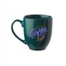 16 Oz Glossy Ceramic Mugs Green