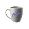 16 Oz Glossy Ceramic Mugs Gray