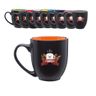 Dual Colored Ceramic Bistro Mugs 
