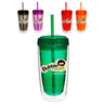 Tumblers avec paille en acrylique Fresh Flow de 473 mL 