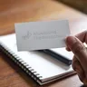 Notizkarten mit Prägung
