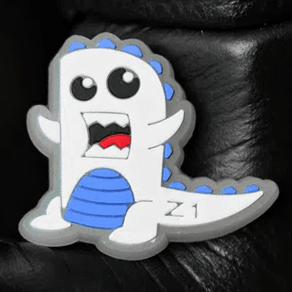 Blue Glow in the Dark - Stealth Pins