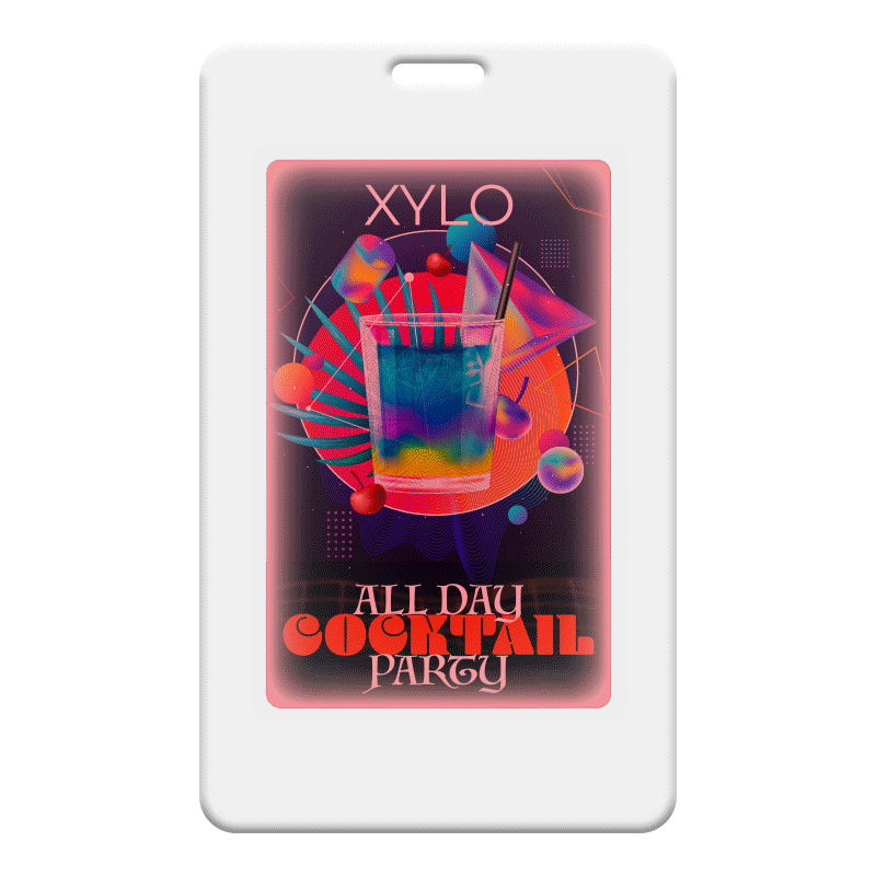 Glow Badge Holder - Custom Tees Today