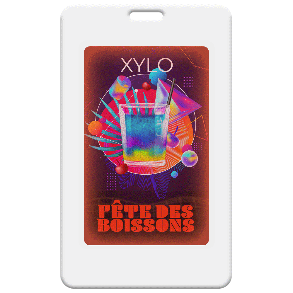 Porte-badge lumineux - Imprint Now - FR