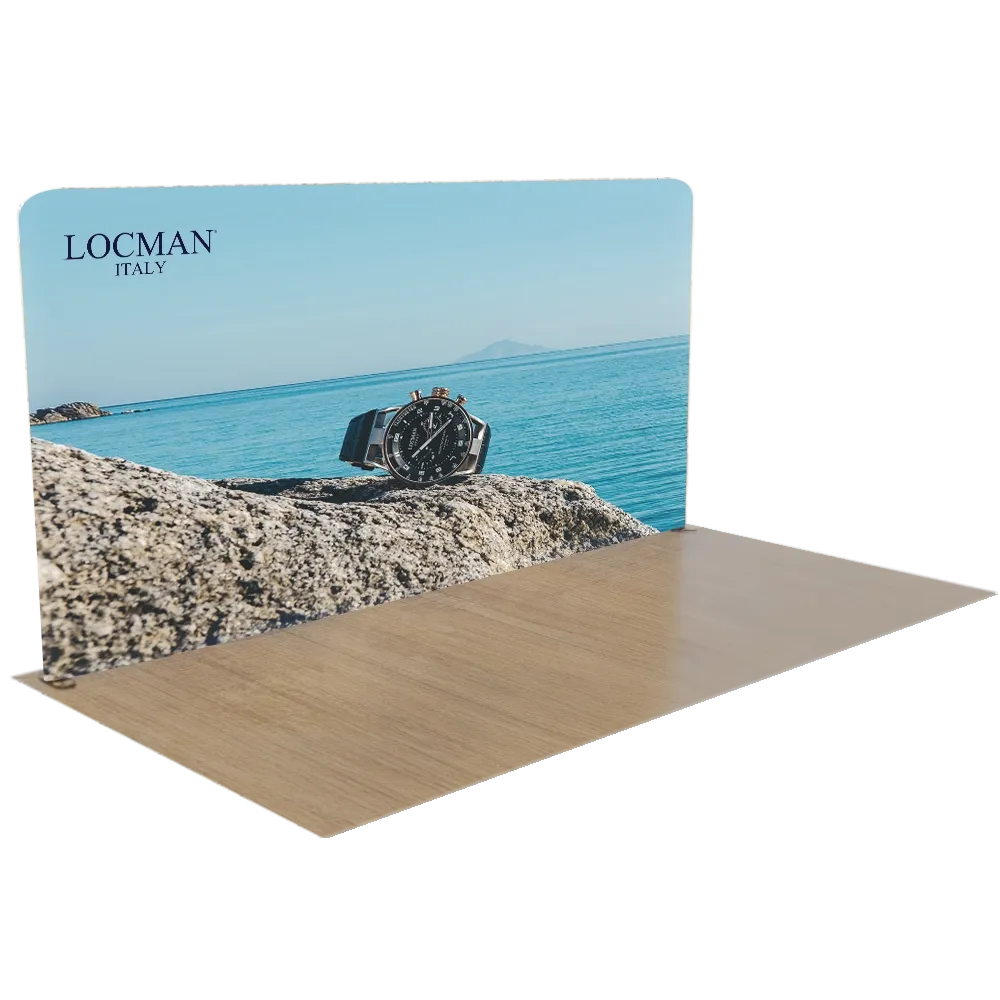 Espositore per Fiere Retroilluminato Personalizzato 6,1 m x 3 m - Imprint Now - IT