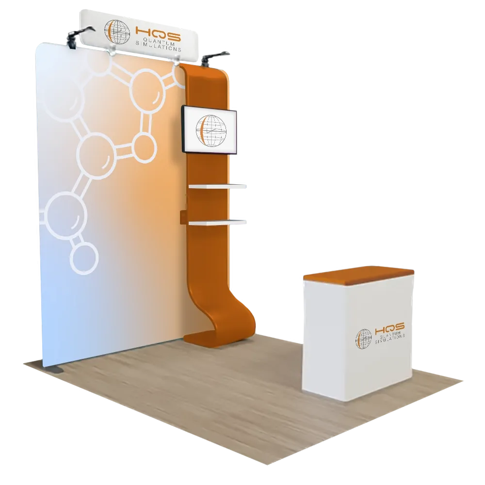 2,4 m x 2,4 m Gerades Mediendisplay