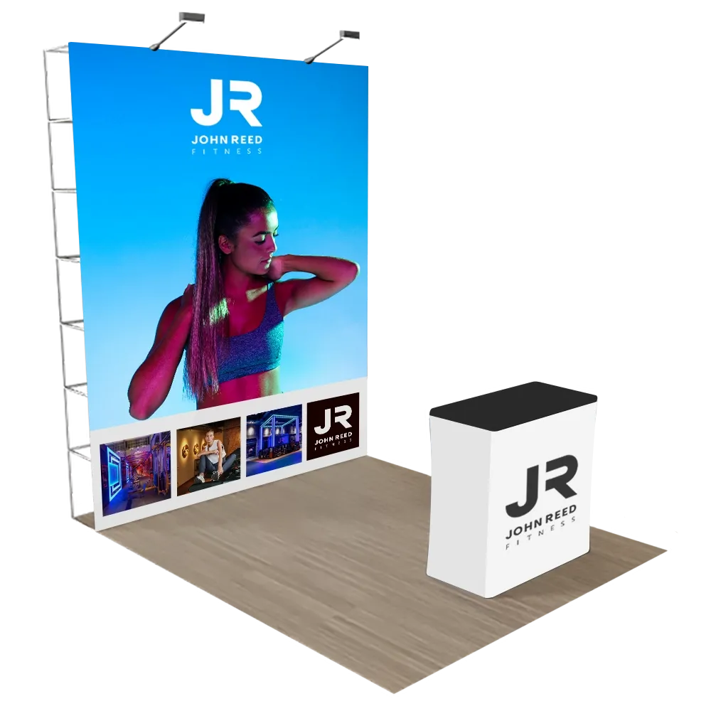2,4 m x 2,4 m Pop-Up Display Recto - Imprint Now - ES