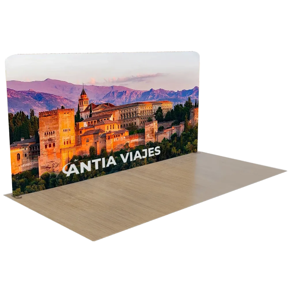 Expositor Retroiluminado Personalizado 6,1 m x 3 m - Imprint Now - ES