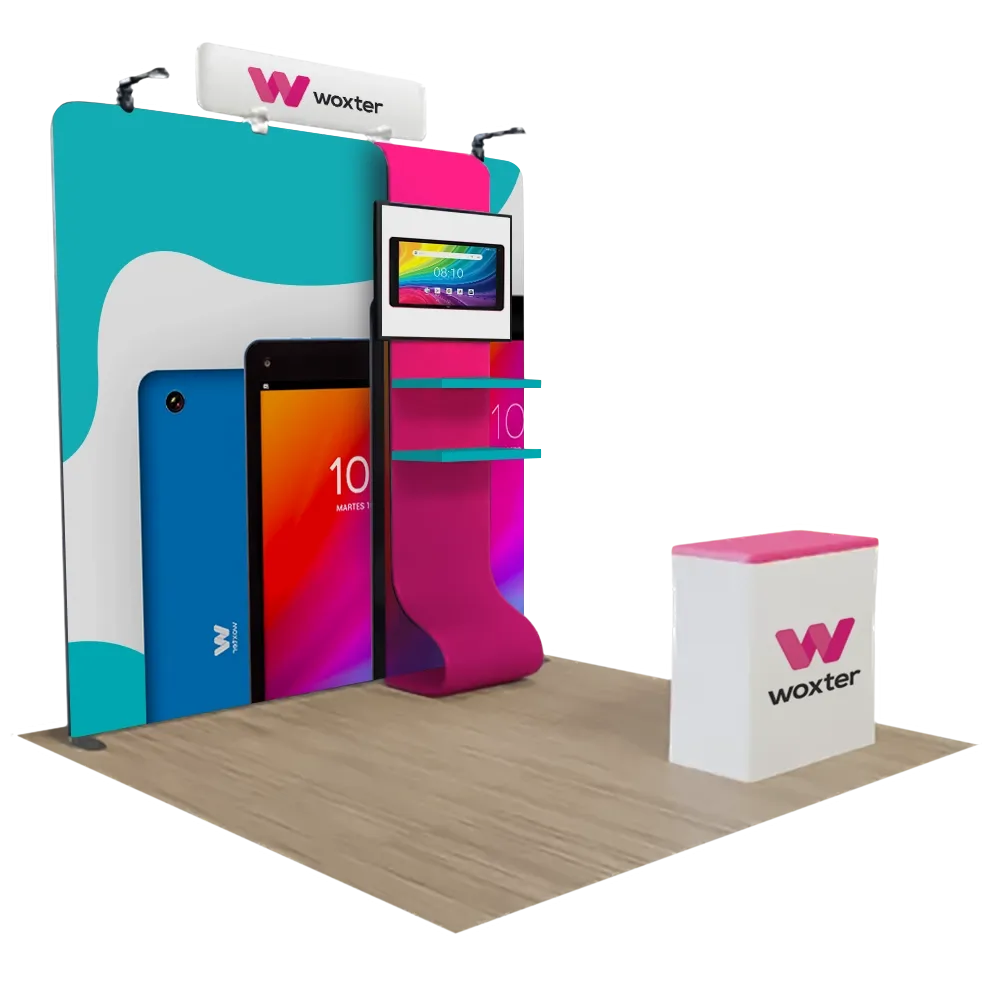 Expositor Recto de 3 m x 3 m - Imprint Now - ES