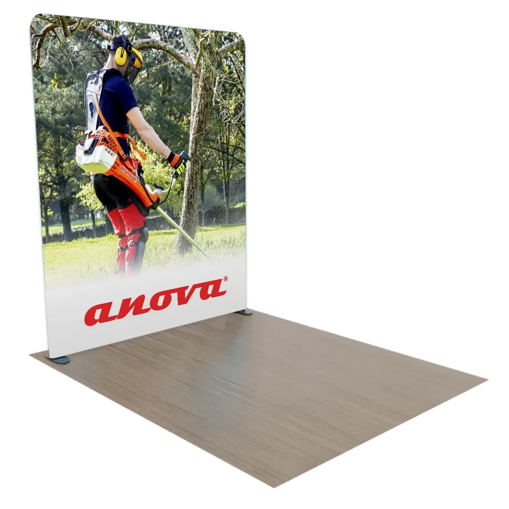 Expositor Retroiluminado de Tela Tensada 2,4 m x 2,4 m - Imprint Now - ES