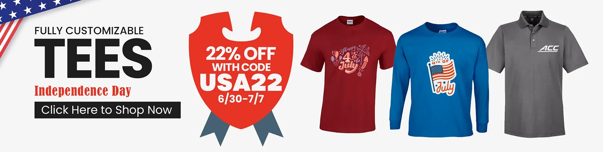 CustomTeesToday.com OFFER