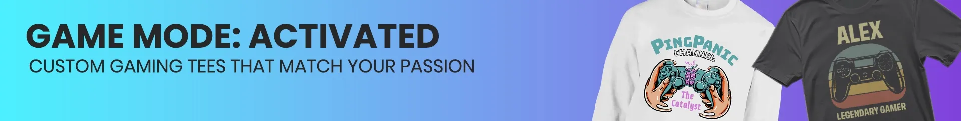 CustomTeesToday.com banners