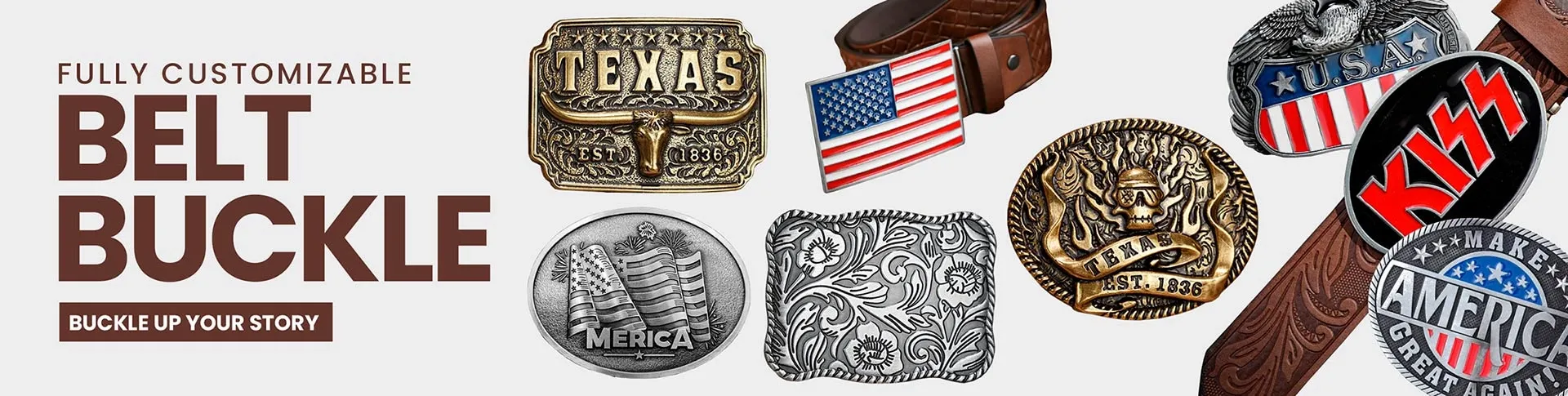 CustomProPrints.Com belt buckles